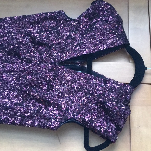 Dress the Population Sequence Party Dress - Picture 3 of 8